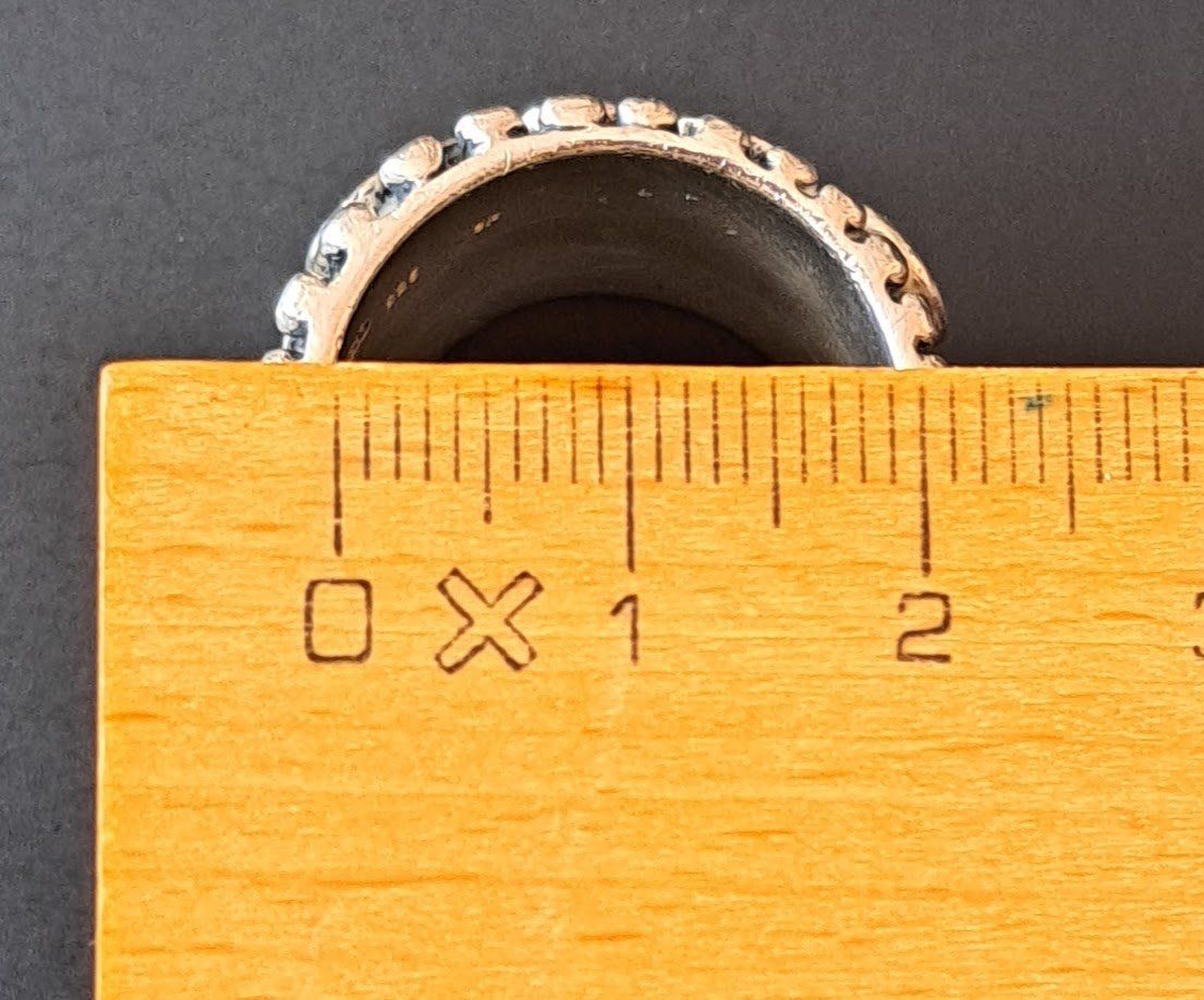 Anelli: Ring silber 925, 34 Gramm massiv, Gr.60 – Nuovo (secondo la descrizione) da Wittenbach venduto da lorepar 4