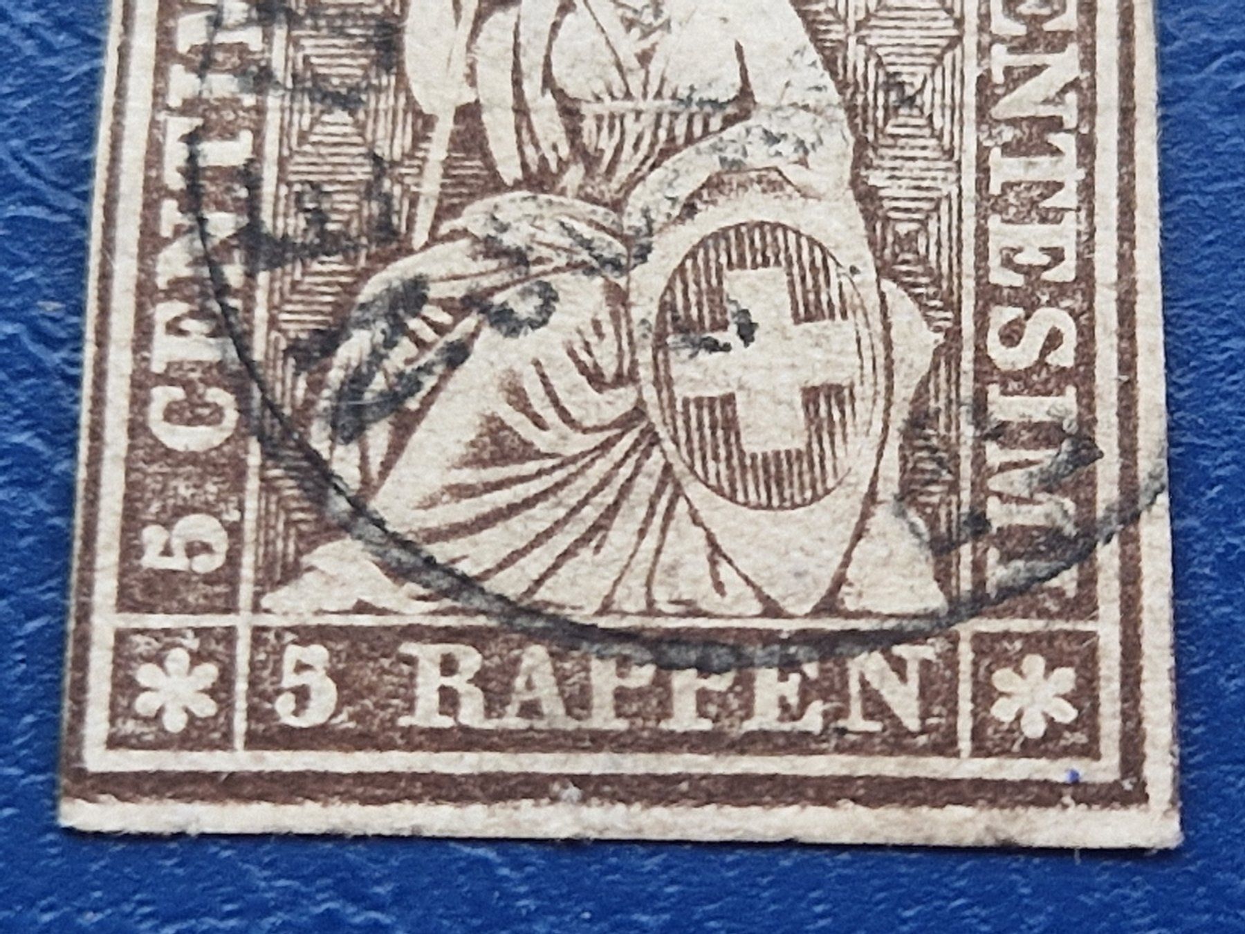 Alle Briefmarken: Strubel 22G, ab 1.- – Gebraucht aus Burgdorf von Glossy01 2
