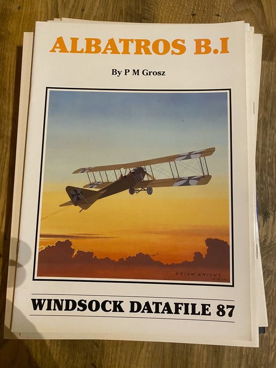 BUCH ENG ALBATROS B.I WWI WINDSOCK DATAFILE 87 | Kaufen Auf Ricardo