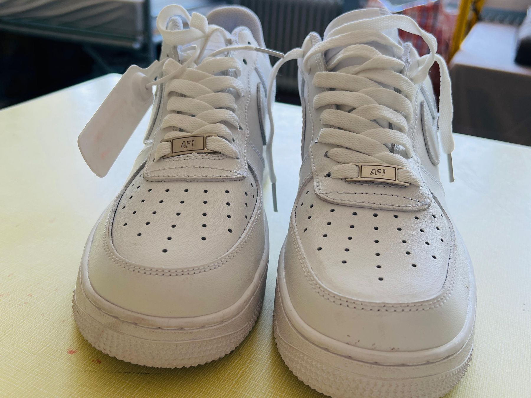 Nike Scarpe da uomo: Nike Air Force White große EU 40  – Nuovo e nell'imballaggio originale da Fribourg venduto da FUJAY-AT123 5