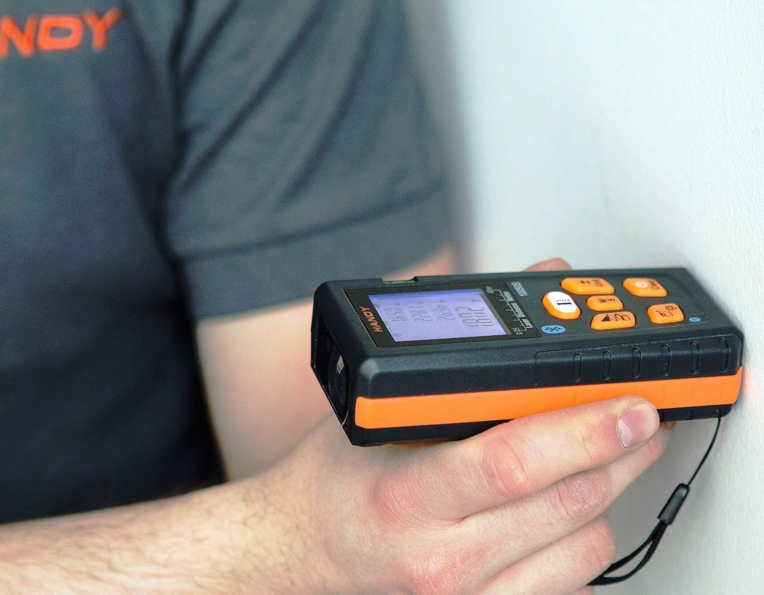 Messen: Laser-Entfernungsmesser digital  Bluetooth von 0.5 m - 40 m – Neu und originalverpackt aus St. Gallen von schnaeppchen-preise 3