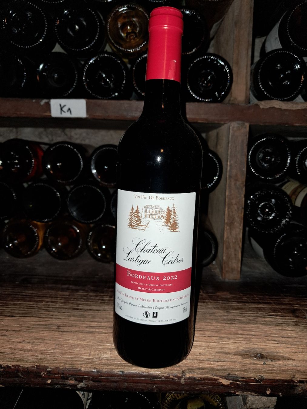 Vino: Château Lartigue Cèdres Bordeaux 2022 – Nuovo e nell'imballaggio originale da Le locle venduto da juliensaran
