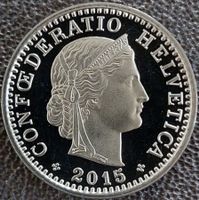 20 Rappen 2015 stgl. / aus Münzsatz