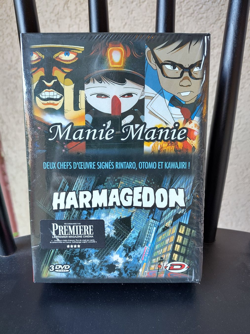 Tutti i DVDs: Manie-Manie - Harmageddon - Memories – Usato da Fribourg venduto da Delorean30