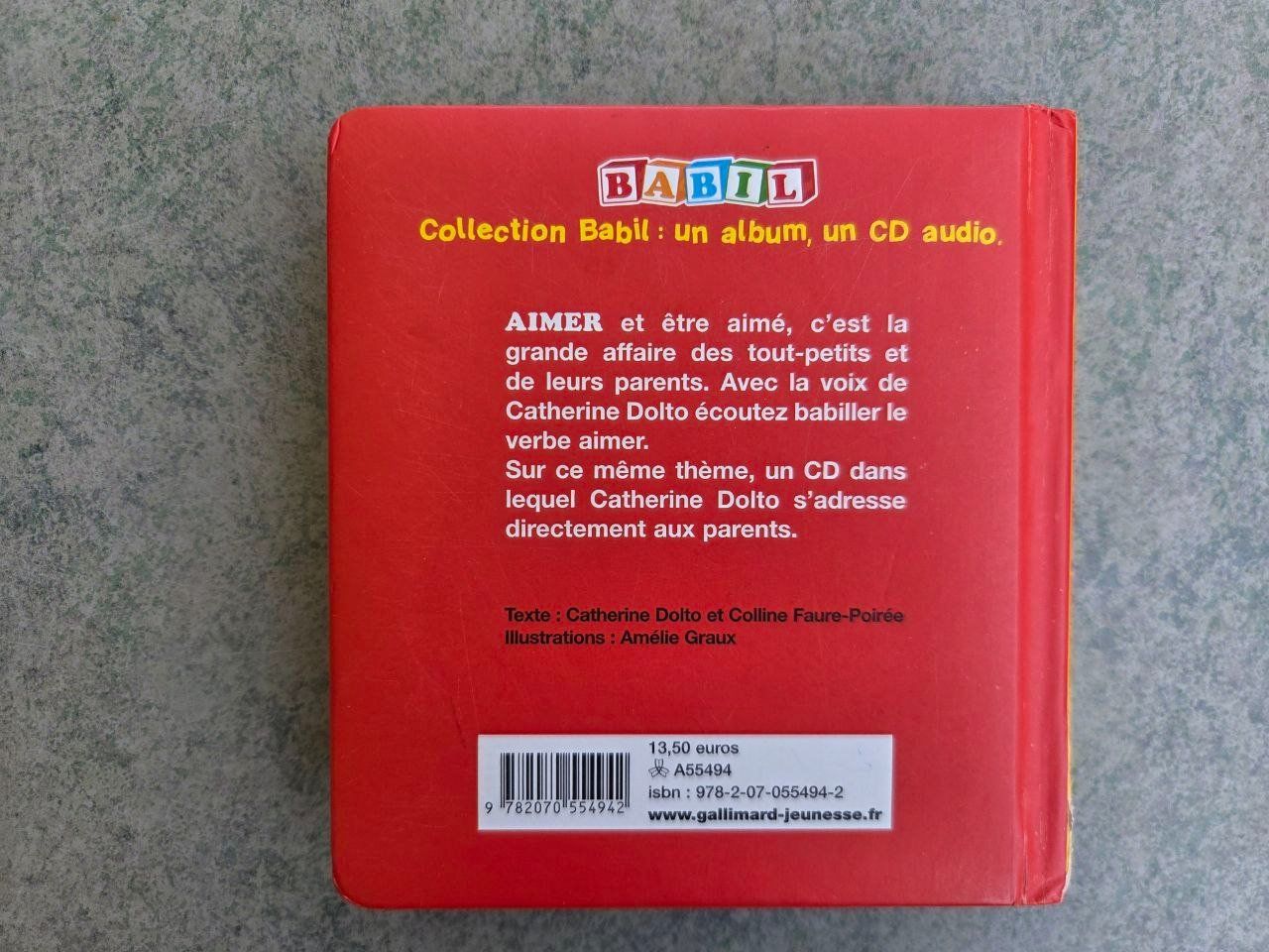Libri: Aimer - livre + CD - Catherine Dolto – Usato da Gland venduto da Vee_0 1