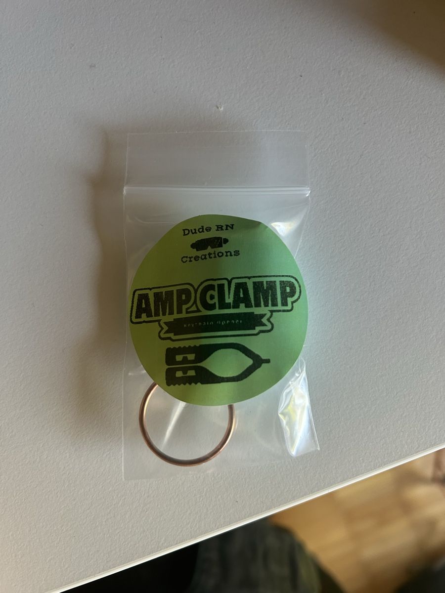 Portachiavi: Amp Clamp, Ampullenöffner, 3D gedruckt – Nuovo e nell'imballaggio originale da Uster venduto da xBeccax 2