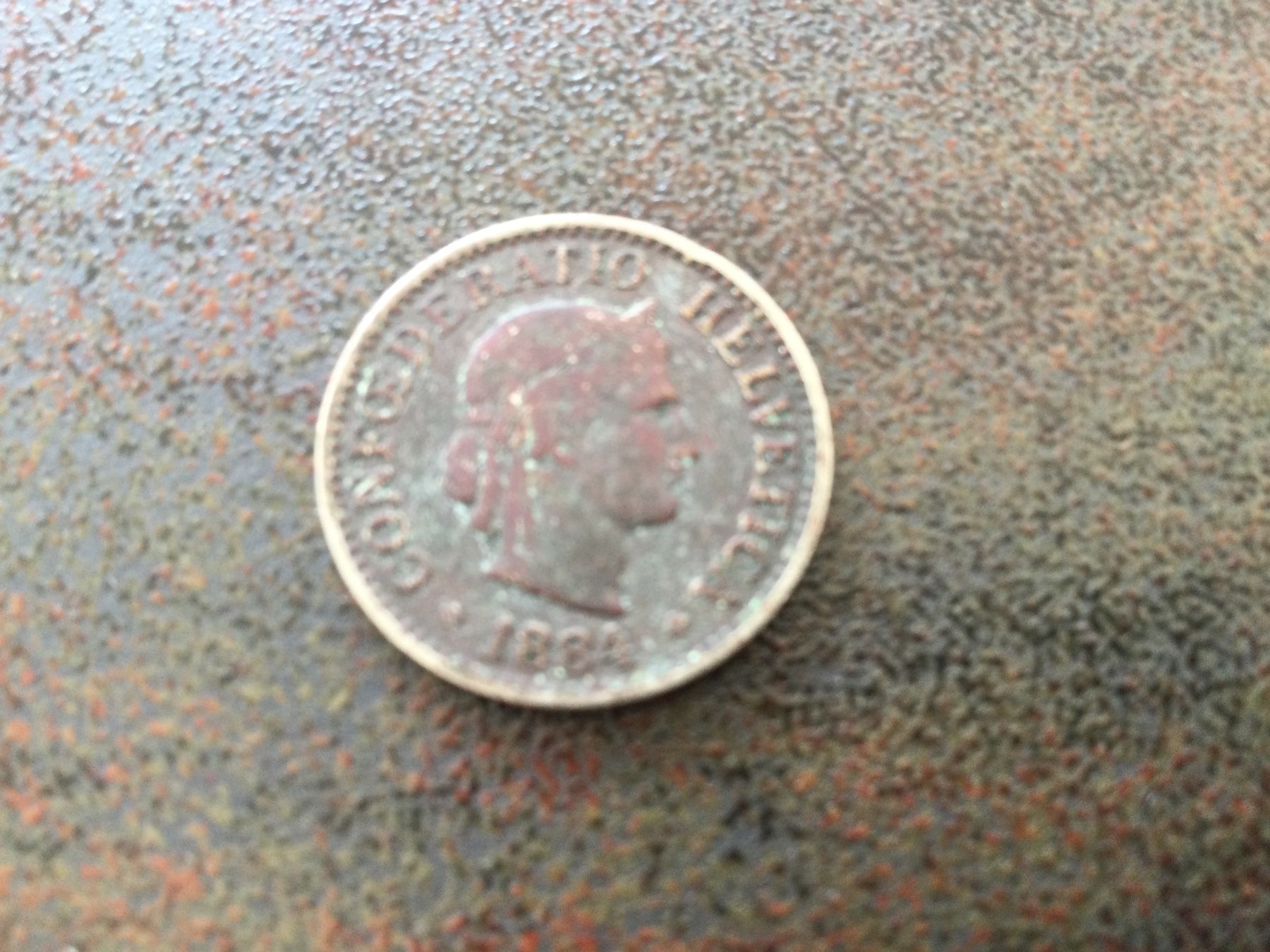 Tutti le monete: 10 Rp. 1884 – Usato da Riehen venduto da hansi999