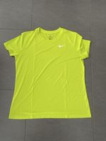 T-shirt Nike jaune fluo pour