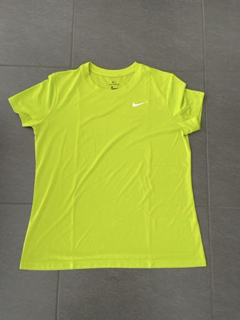 T-shirt Nike jaune fluo pour