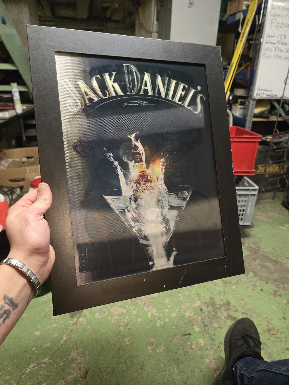 Foto & Immagini: Jack Daniel's Whiskey Bar Bild Je nach Blickwinkel – Usato da Rorschach venduto da TimelessTrading 2