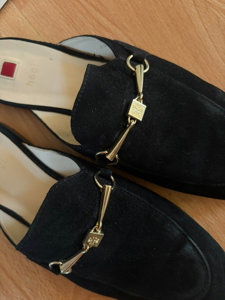 Högl Scarpe da donna: Högl Slipper Loafer Wildleder – Usato da Zürich venduto da charlottemaja 2