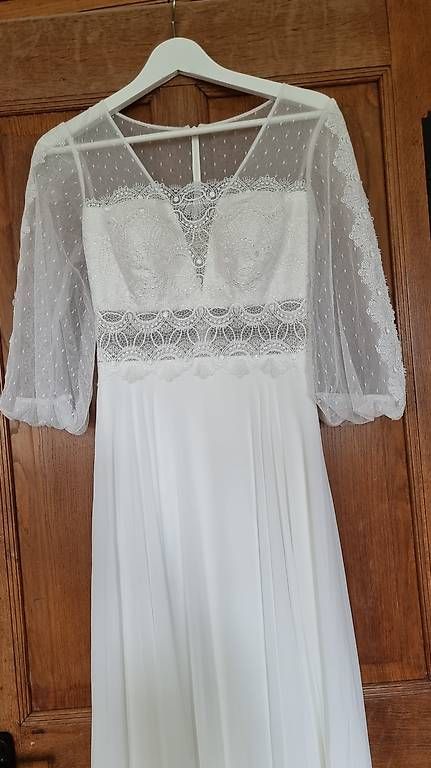 Vestiti: Wunderschönes Boho Brautkleid neu gr 34 Neu – Usato da Wigoltingen venduto da Zuckerfee84 1