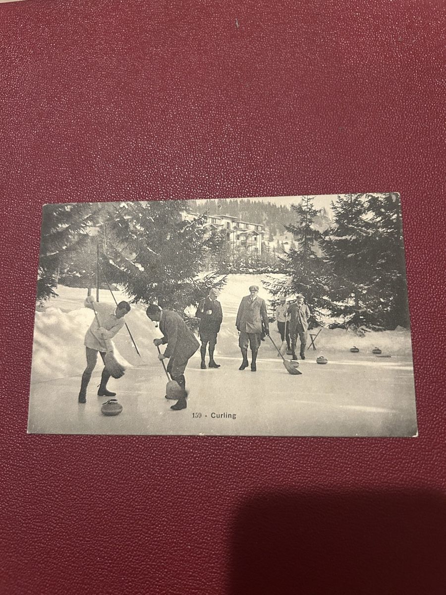 Cartes postales: Curling 1903 – D'occasion à Breganzona par Milesbo