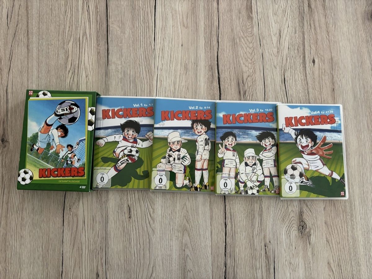 Alle DVDs: 4- er DVD- Set "KICKERS" – Gebraucht aus Meisterschwanden von Scania78