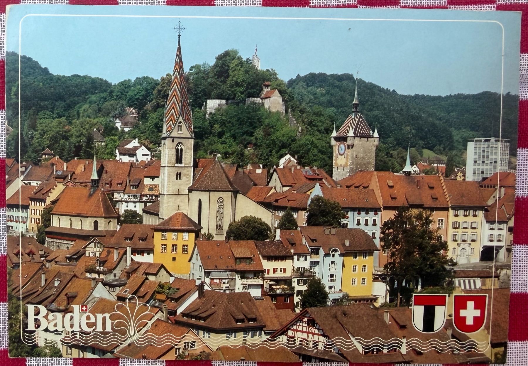 Cartoline postali: BADEN - Altstadt- Ansichtskarte – Usato da Tegerfelden venduto da siebenmacky