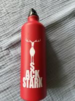 Trinkflasche Sackstark rot Metall NEU ❤️