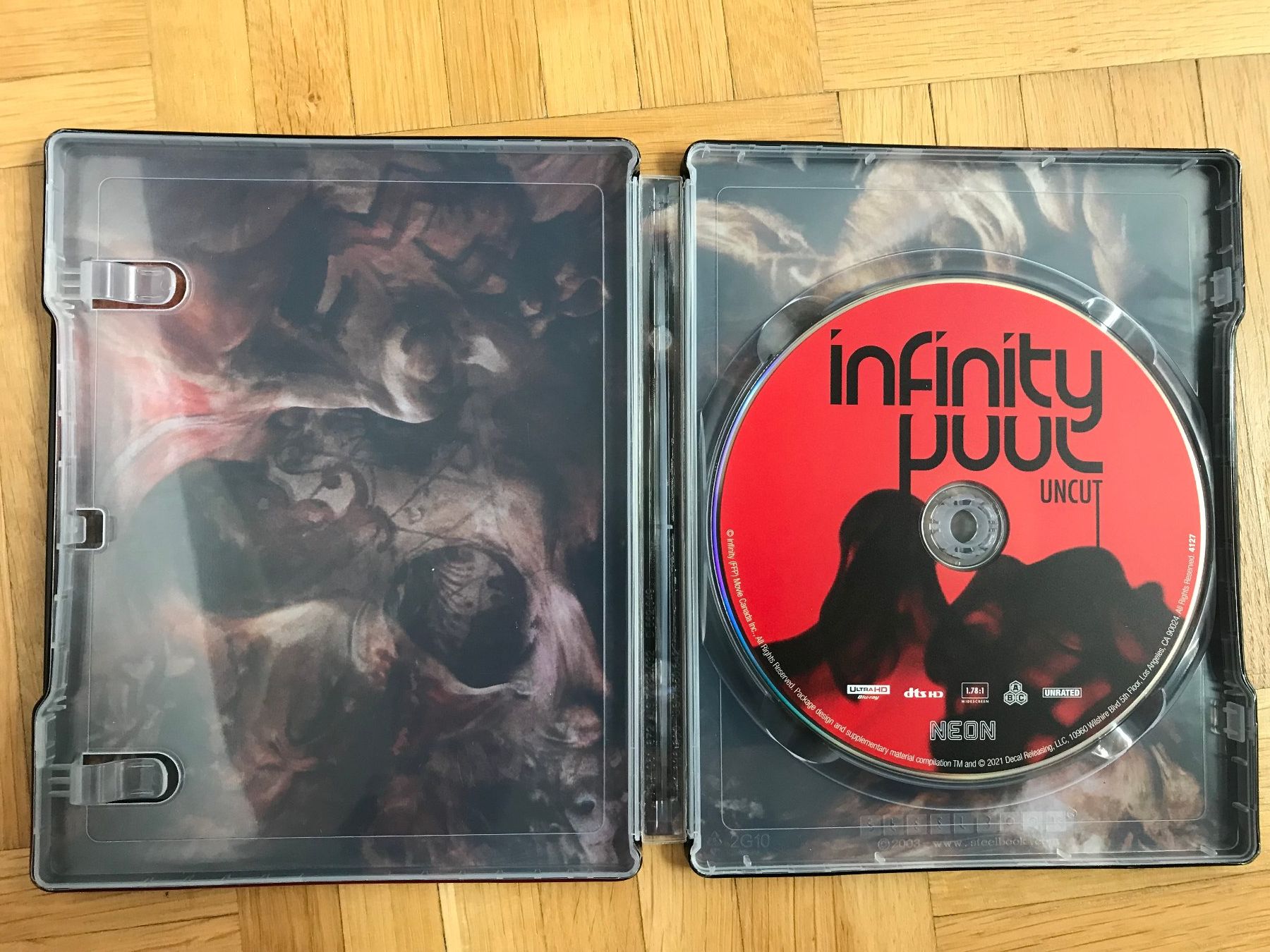 Tutti i DVDs: Infinity Pool - Steelbook - 4K UHD – Nuovo (secondo la descrizione) da Zürich venduto da Malcom 1