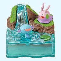 Pokémon - Figur Figurine - WOOPER & GOOMY - World 2 Re-Ment