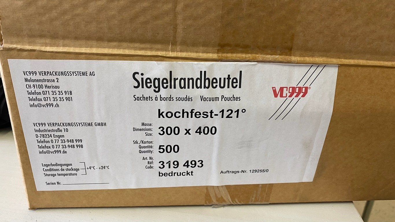 Contenitori & Simili: Siegelrandbeutel, kochfest, 300x400mm – Nuovo e nell'imballaggio originale da Oberkirch LU venduto da stephan101010 2