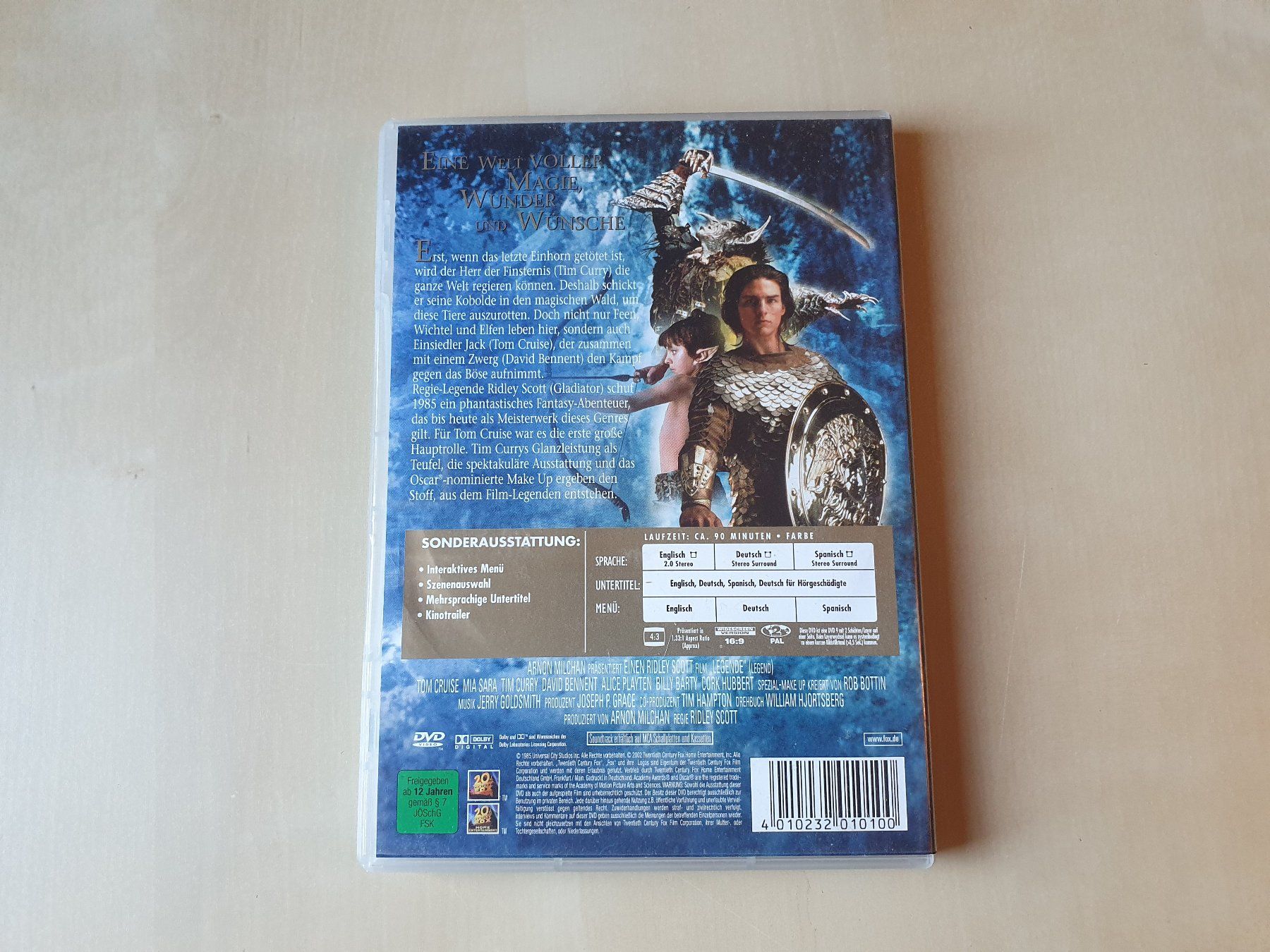 Tous les DVDs: Legende – D'occasion à Stansstad par collectorsshop 1