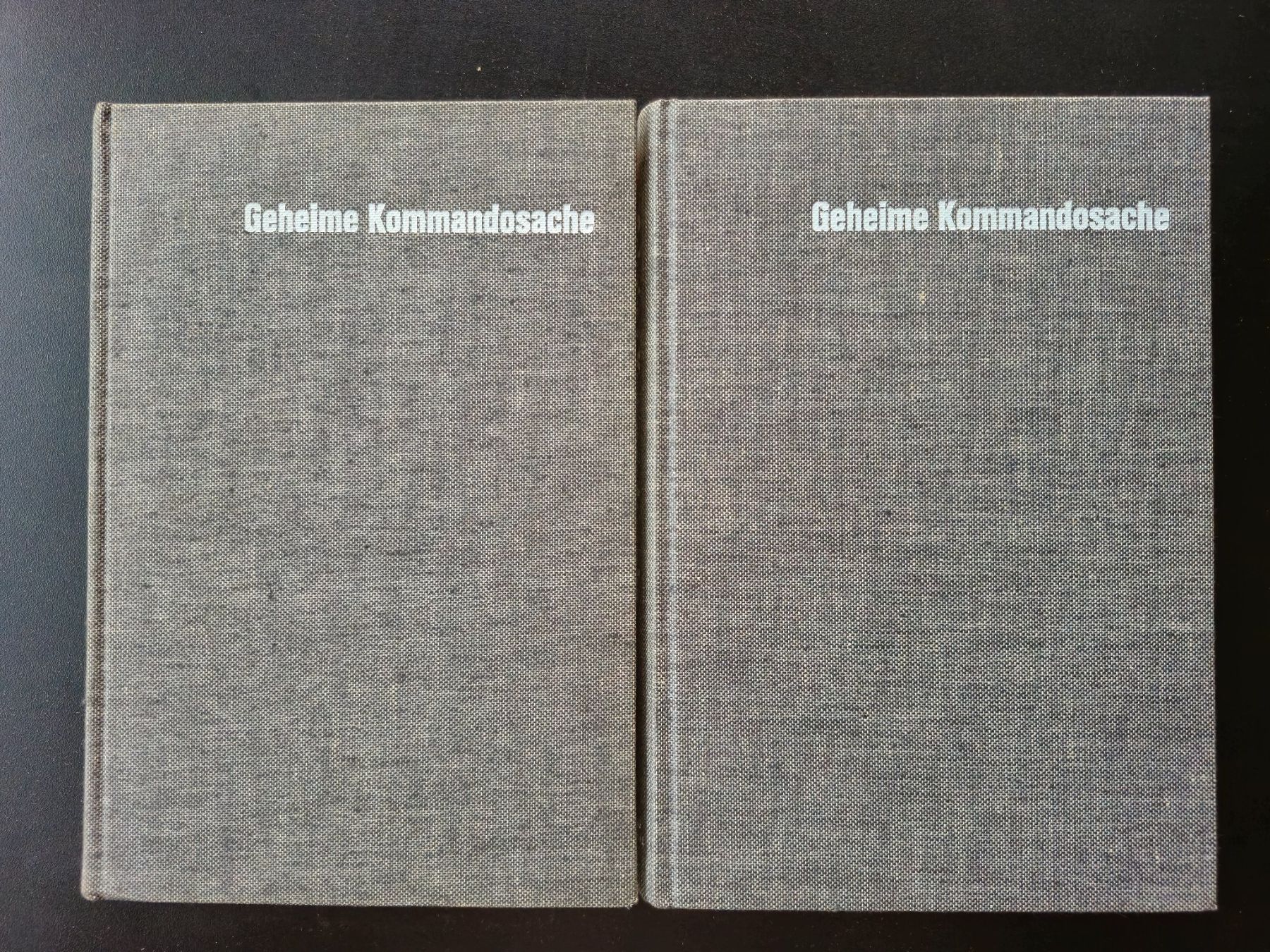 Libri: Geheime Kommandosache - 2 Bücher – Usato da Balsthal venduto da Jamamoegg