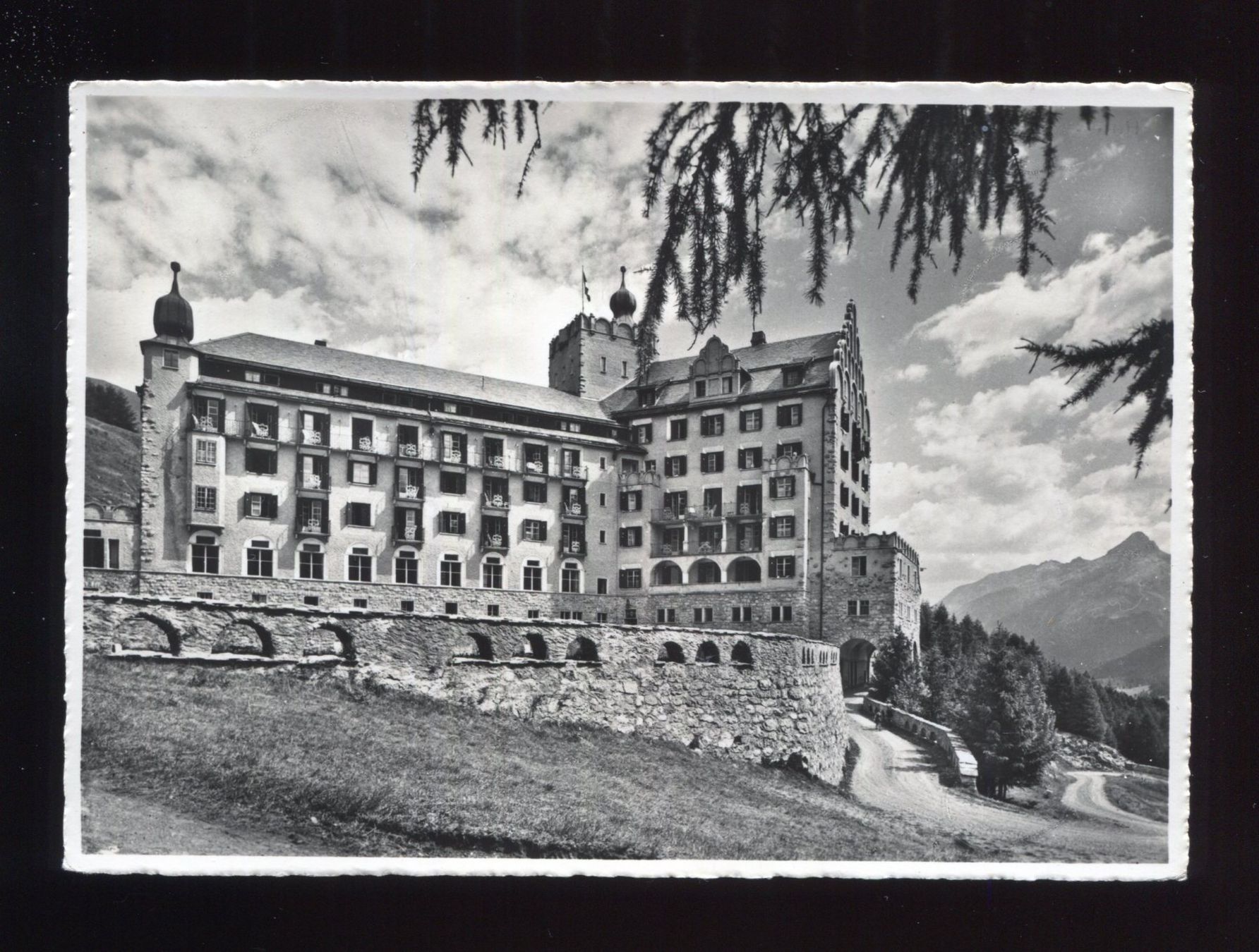Cartoline postali: Zuoz, Hotel Castell – Usato da Aarau venduto da Elmaar41