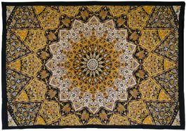 Wandtuch Mandala aus Baumwolle, als Decke Vorhang Deko