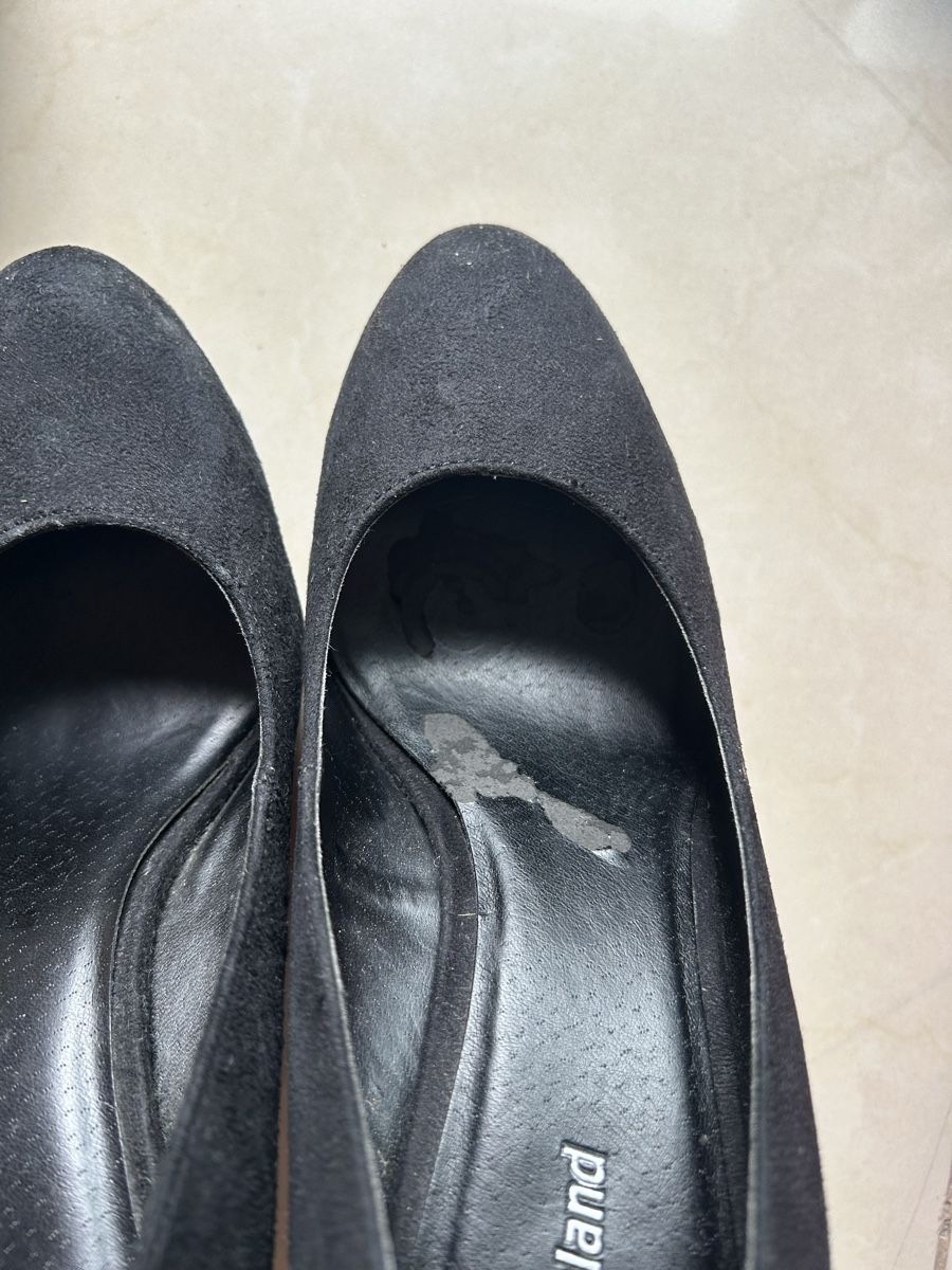 Graceland Scarpe da donna: Schwarze High Heels, Größe 38, Graceland, Gestreift – Usato da Uster venduto da xBeccax 6