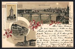 Litho Basel, Casino, Badischer Bahnhof, 