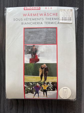 Thermowäsche, Emsosan Herren Hose, Gr. L, Neu