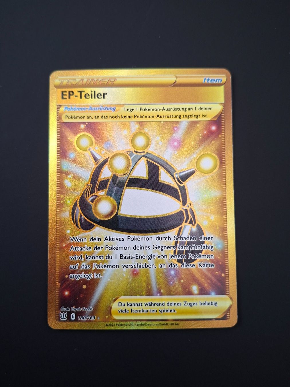 Pokémon Carte collezionabili: Ep-Teiler  #180 Battle Styles DE gold – Usato da Biasca venduto da Sara_Poke123