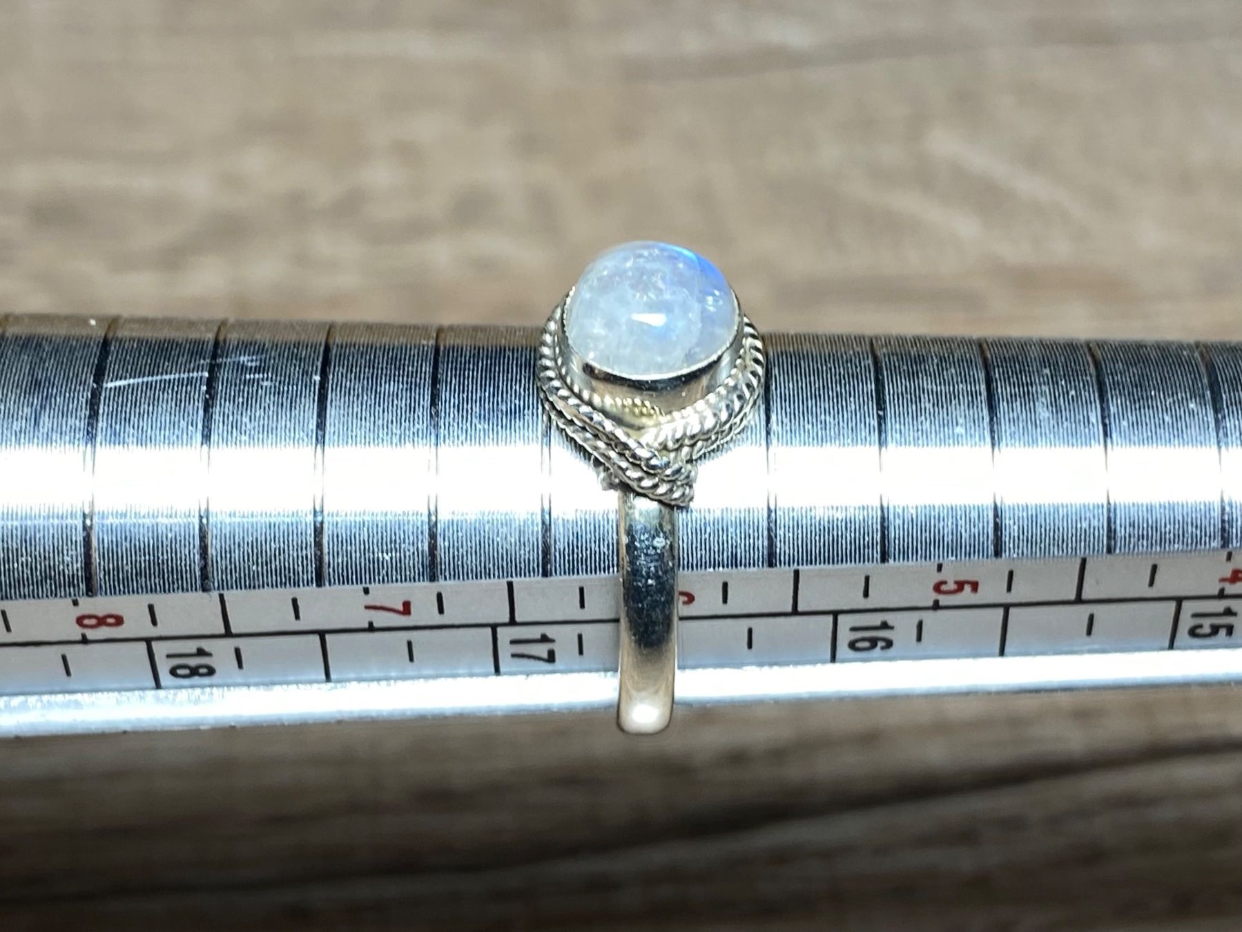 Anelli: 925 Silber Ring - natürlicher Mondstein – Nuovo e nell'imballaggio originale da Laax venduto da Kiki_Kingdom3 8