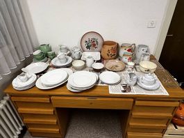 Geschirr, Haushaltsgeräte, etc