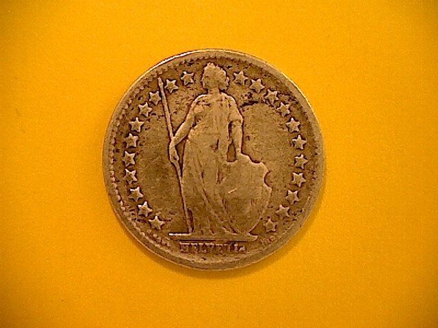 Alle Münzen: 50 Rp. 1903 – Gebraucht aus Buchs AG von Ged8 1