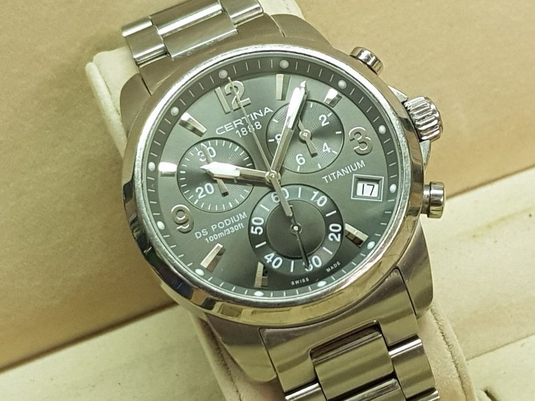 Certina Orologi: Certina DS - Podium Titan Chronograph – Usato da Schöftland venduto da Topdeal4