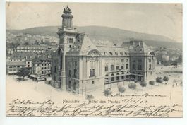 NEUCHÂTEL Hôtel des Postes, Tram