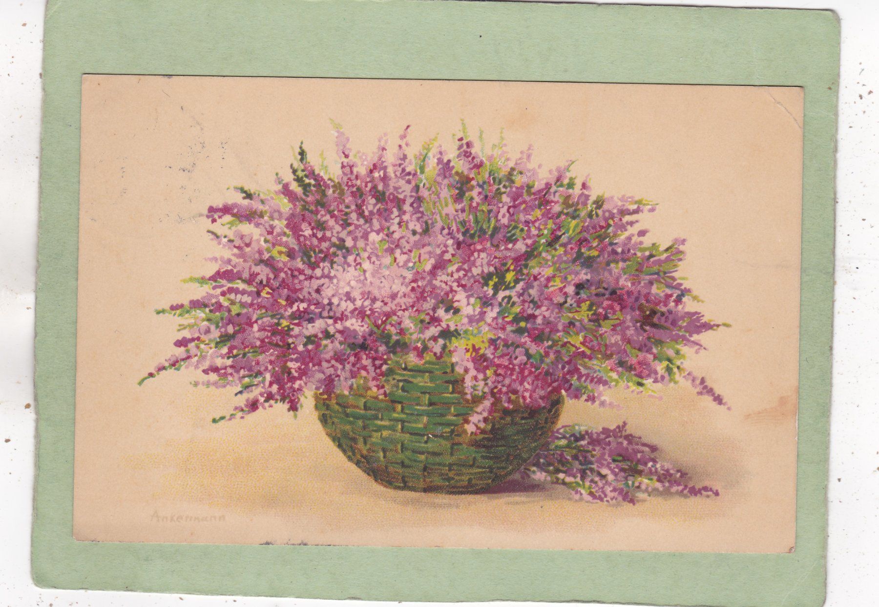 Ansichtskarten: Deutschland Kitsch Blumen 1916 – Gebraucht aus Herisau von Lisegrat2008