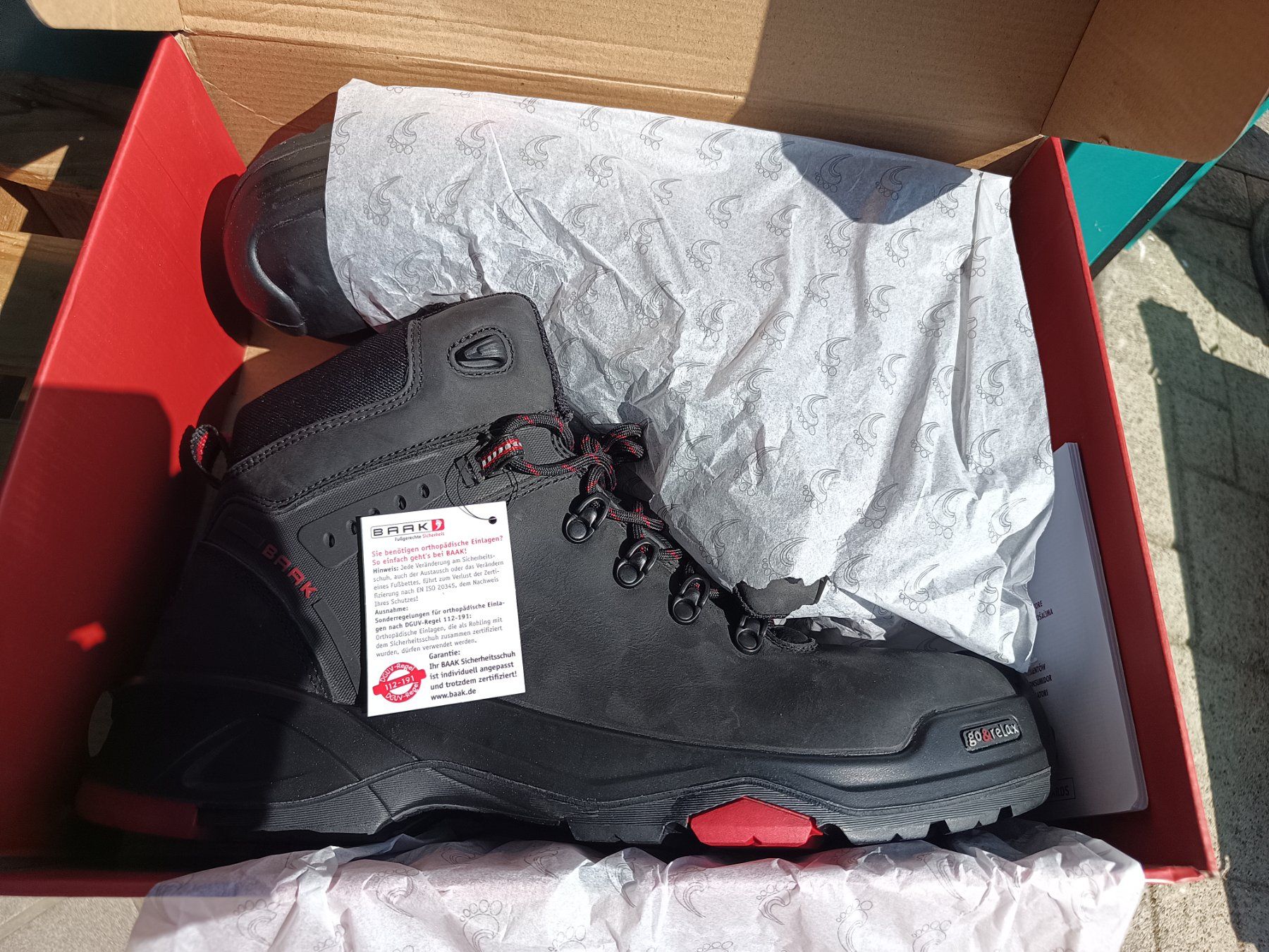 Scarpe da uomo: Baak Sicherheitsschuhe S3 HRO SRC HI 50 – Nuovo e nell'imballaggio originale da Oberegg venduto da A-Z.Handel.Loehrer 6