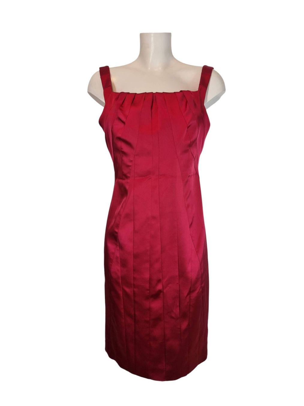Karen Millen Vestiti: Neues Karen Millen Satinkleid – Nuovo e nell'imballaggio originale da Zürich venduto da ANU-AnimalsNeedUs