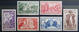 Sudan Franz. Kolonie Kat. 105-110 * 1937