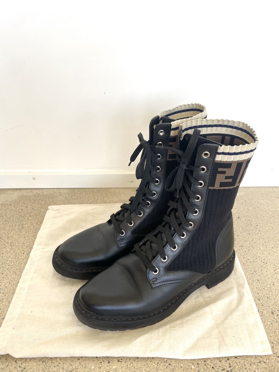 Fendi Scarpe da donna: FENDI Stiefel Rockoko Boots – Usato da Stäfa venduto da Nicole093 4