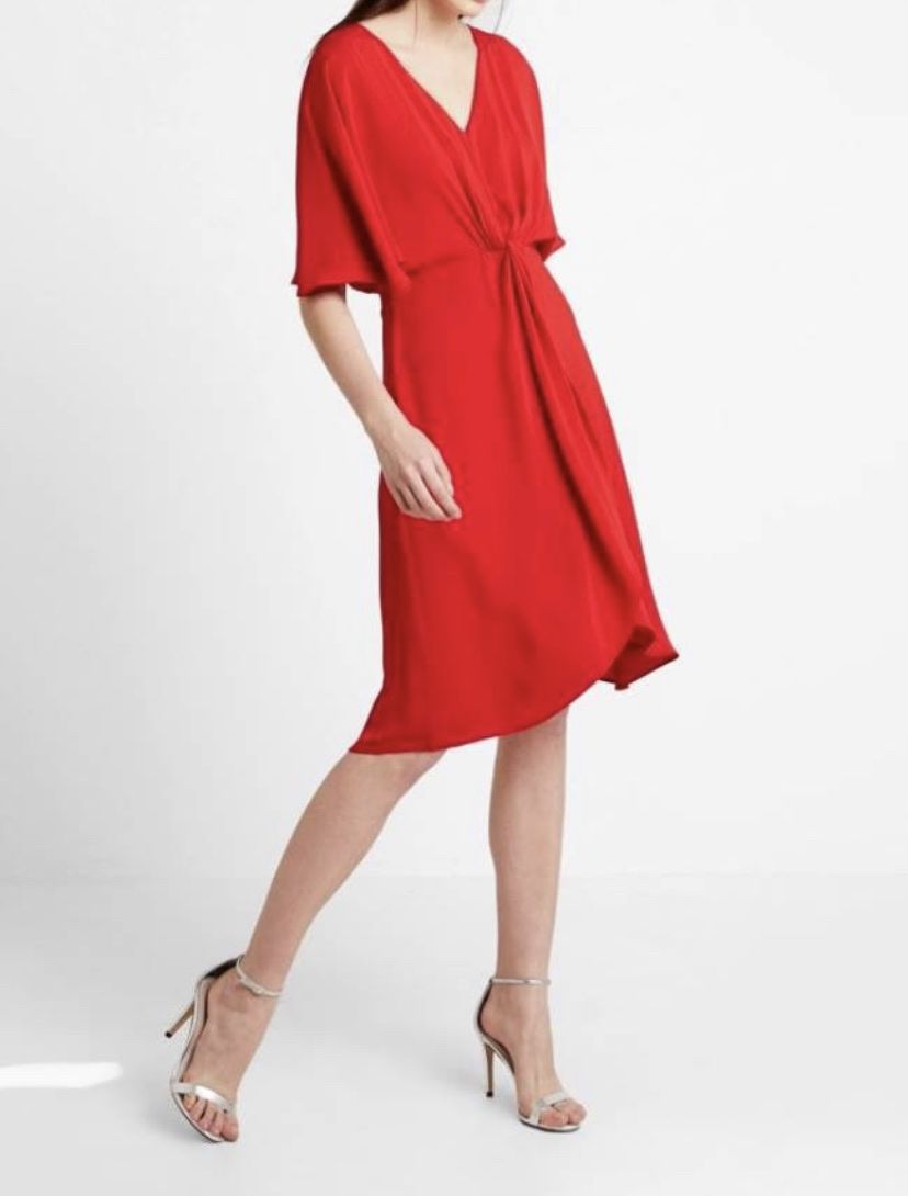 Vestiti: Elegantes rotes Kleid Gr. 42 – Nuovo (secondo la descrizione) da Wald ZH venduto da Slaste 1