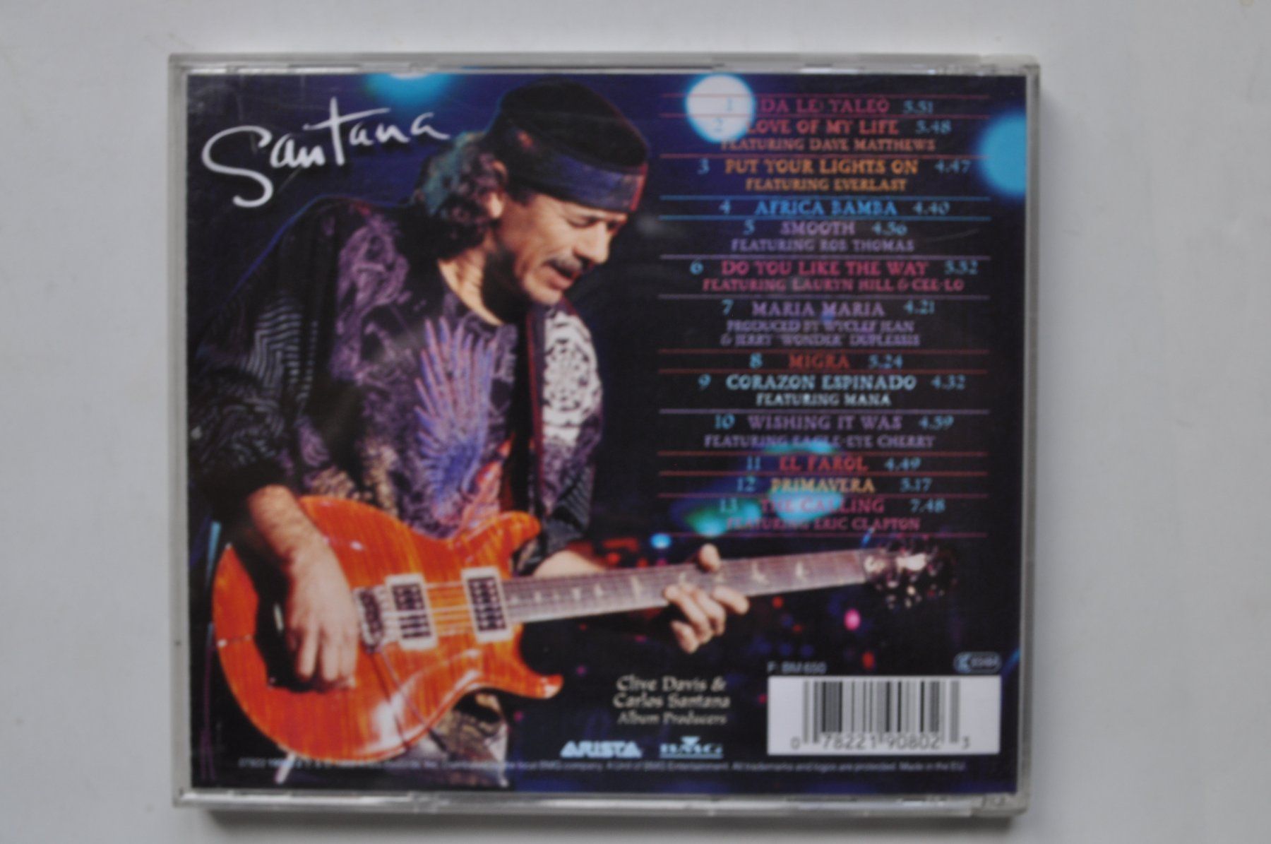 CD: Santana - Supernatural – Usato da Marin-Epagnier venduto da Vinil68 1