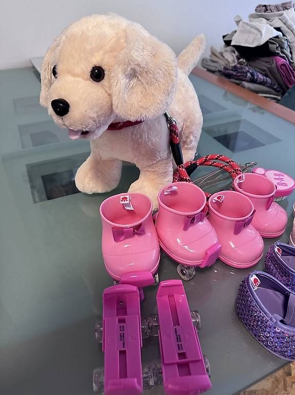 Giocattoli: Peluche chien Build-A-Bear + accessoires – Usato da Versoix venduto da Tamaze47 3