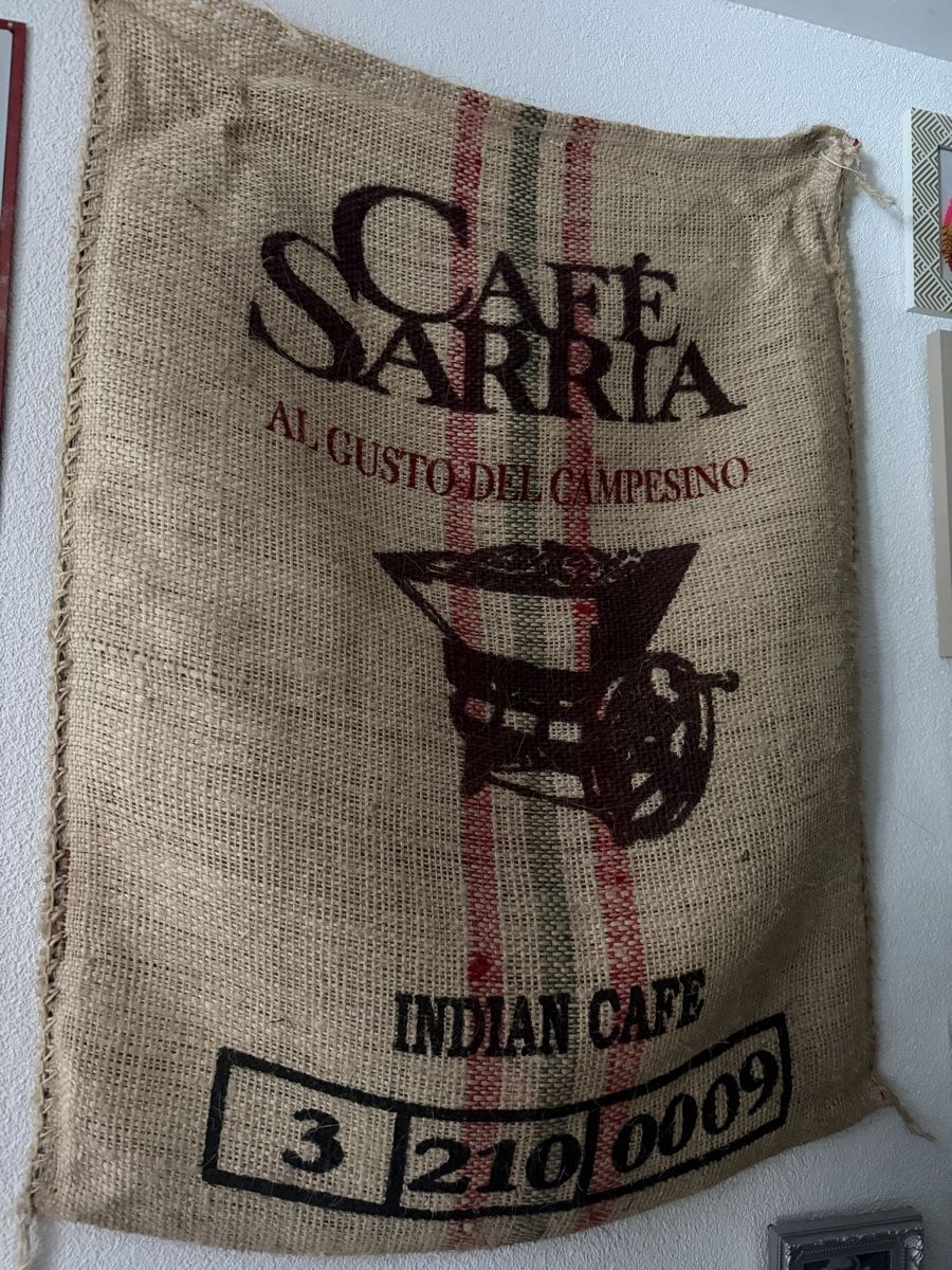 Tutte le decorazioni: Echter dekorativer Kaffeesack Wanddeko – Usato da Buch am Irchel venduto da Sweetharth