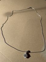 Halskette Silber 925 mit Zirkonia-Anhänger, Swarovski?