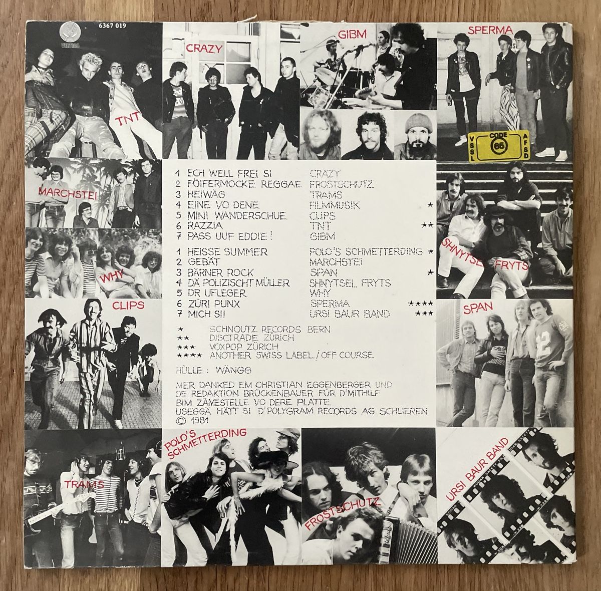 Schallplatten: Various ‎– Dialäckt Rock – Gebraucht aus Aadorf von Assyrian-Bazar 1