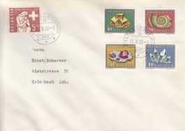 SBK B86 - B90 FDC Erlenbach