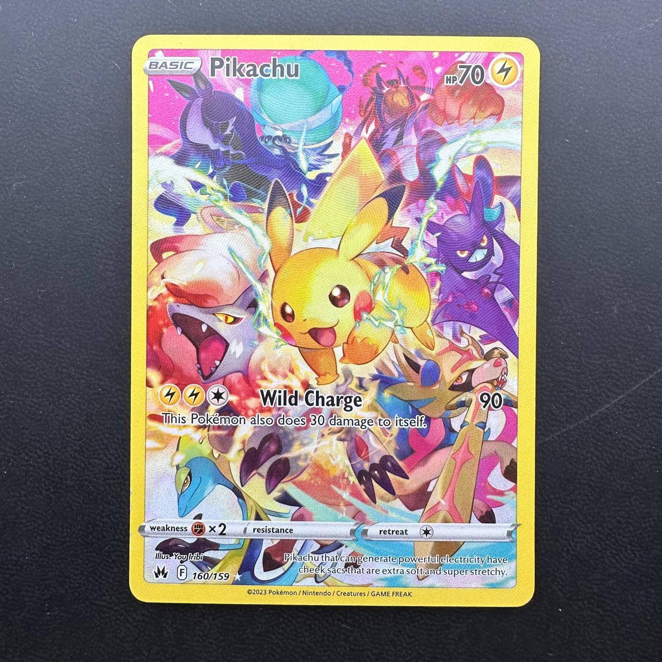 Pokémon Sammelbilder & Trading cards: Pikachu 160 EN – Gebraucht aus Obergerlafingen von PokeArena