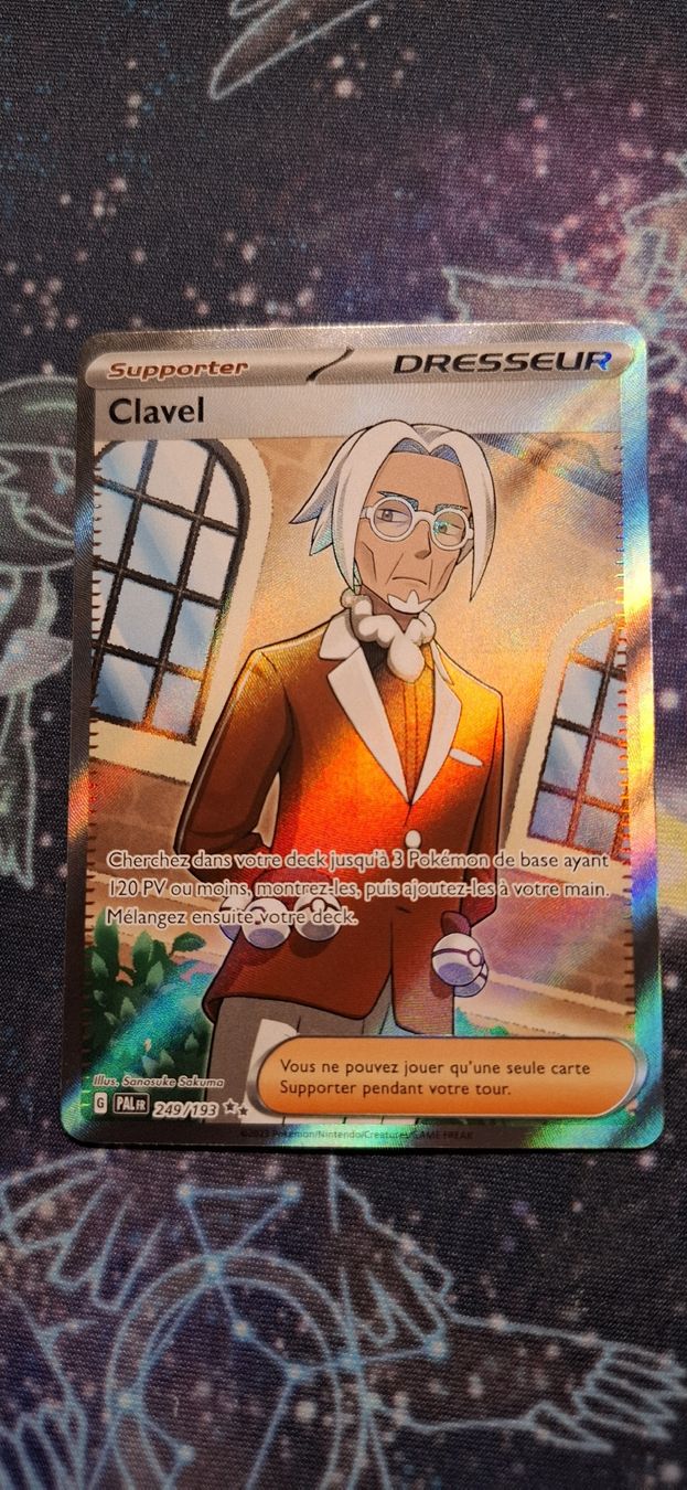 Pokémon Sammelbilder & Trading cards: Clavel Paldea Evolved - 249/193 FR – Neu (gemäss Beschreibung) aus Petit-Lancy von Kara_TCG 1